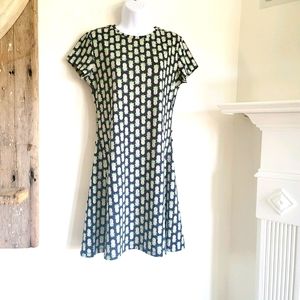 Pineapple Print Dress by The Limited M